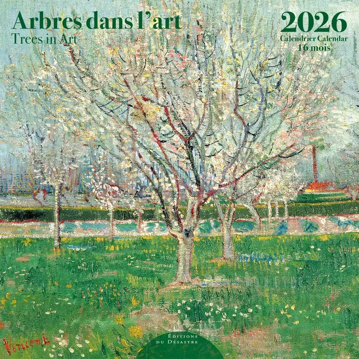 Trees In Art Wall Calendar 2026