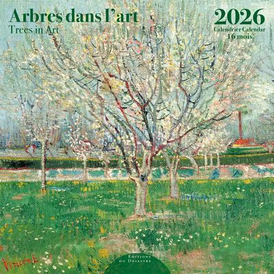 Trees In Art Wall Calendar 2026