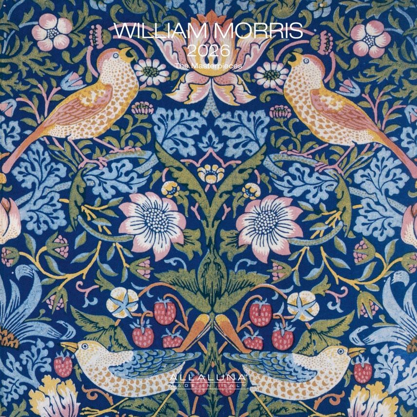 William Morris Wall Calendar 2026