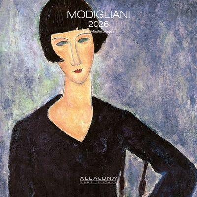 Modigliani Wall Calendar 2026