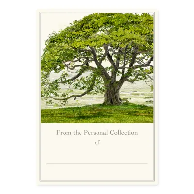 English Oak Bookplates (set of 5)