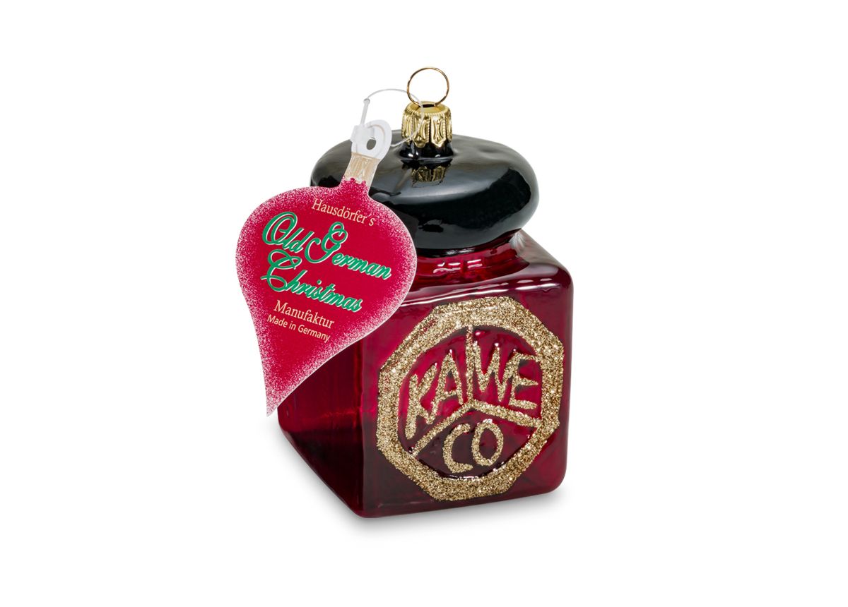 Kaweco Deco Glass Ornament Ink Jar - Bordeaux 2025