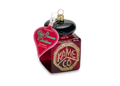 Kaweco Deco Glass Ornament Ink Jar - Bordeaux 2025