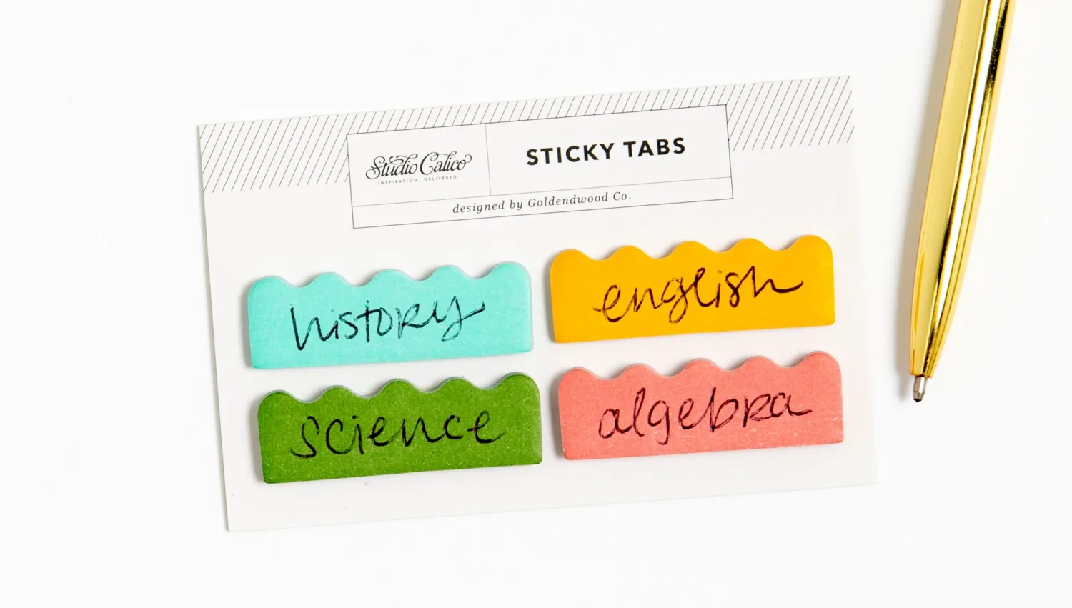 Wavy Sticky Tabs - Vibrant