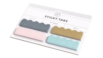 Wavy Sticky Tabs - Muted