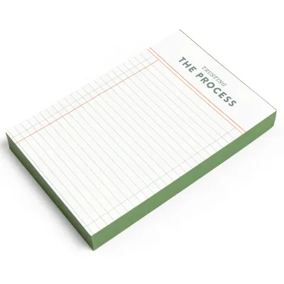 Trusting the Process 4x6 Notepad