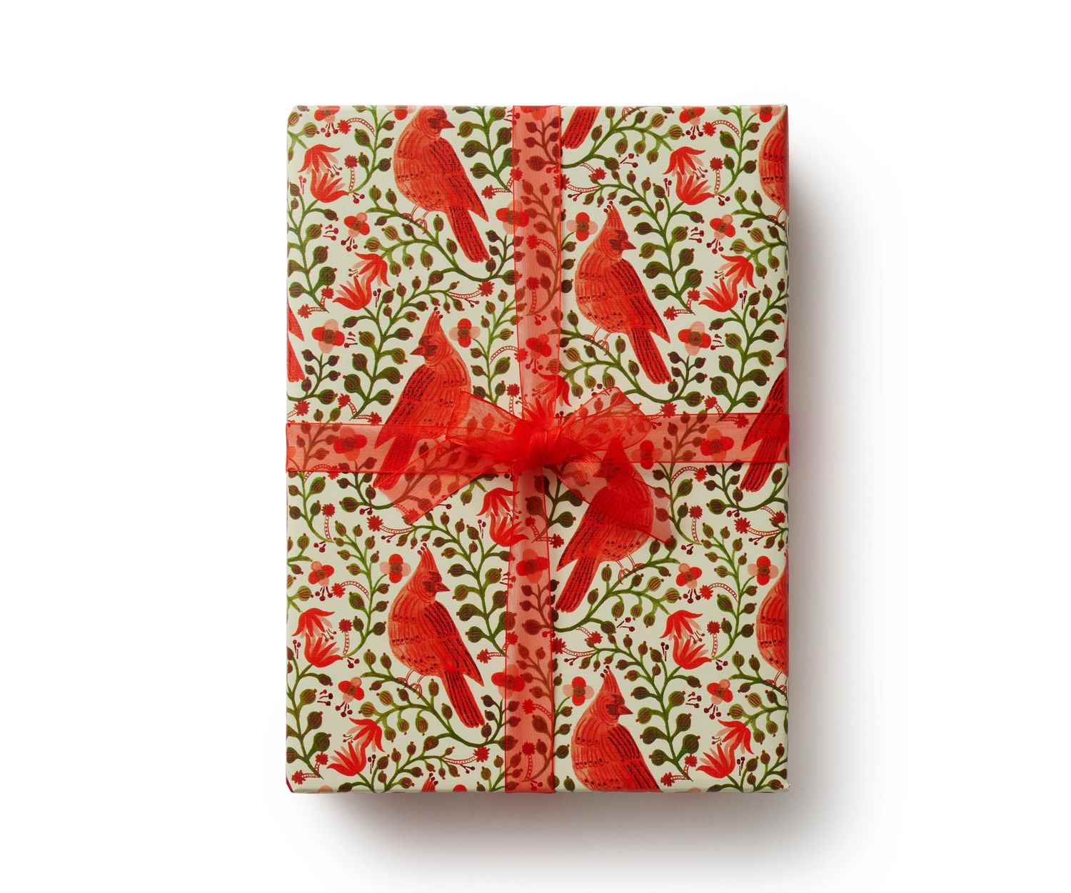 Rifle Christmas Cardinals Wrapping Paper Roll