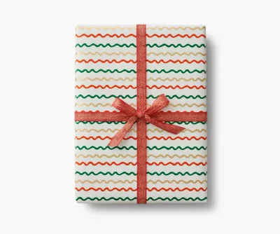 Rifle Ribbon Stripe Wrapping Paper Roll