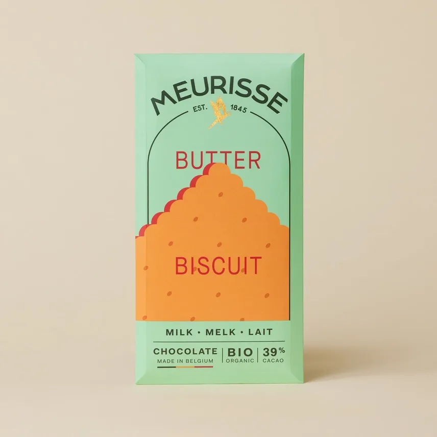 Meurisse Milk Chocolate with Butter Biscuit