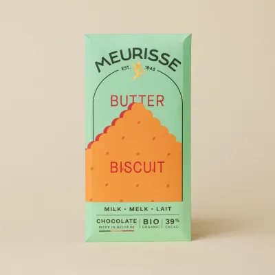 Meurisse Milk Chocolate with Butter Biscuit