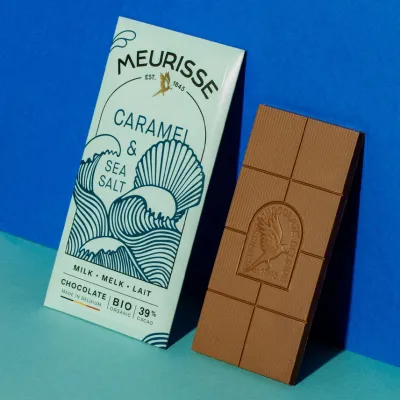 Meurisse Milk Chocolate with Caramel &amp; Seasalt