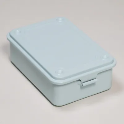 Toyo Steel Stackable Storage Box T-150 - Glacier
