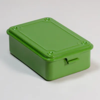 Toyo Steel Stackable Storage Box T-150 - Japanese Tea Green