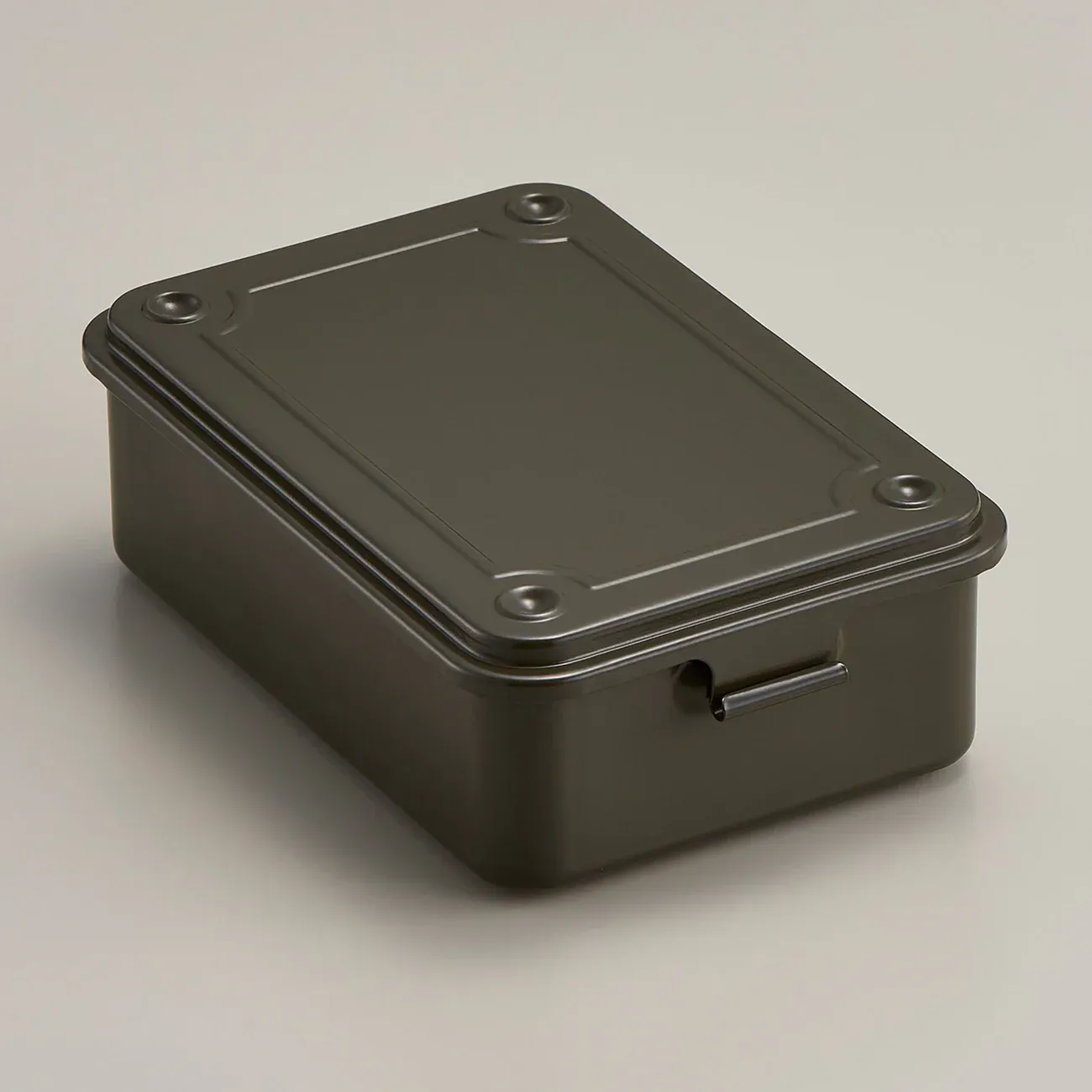 Toyo Steel Stackable Storage Box T-150 - Military Green