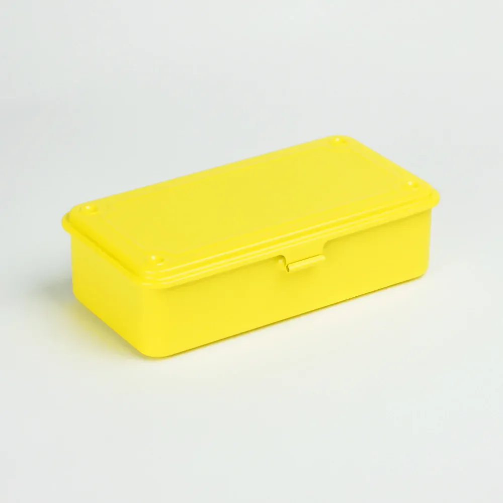 Toyo Steel Stackable Storage Box T-190 - Ameico Yellow