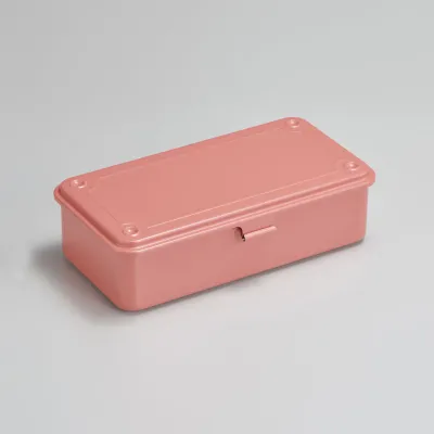 Toyo Steel Stackable Storage Box T-190 - Coral