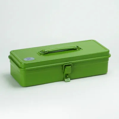 Toyo Steel Stackable Storage Box T-320 - Japanese Tea Green