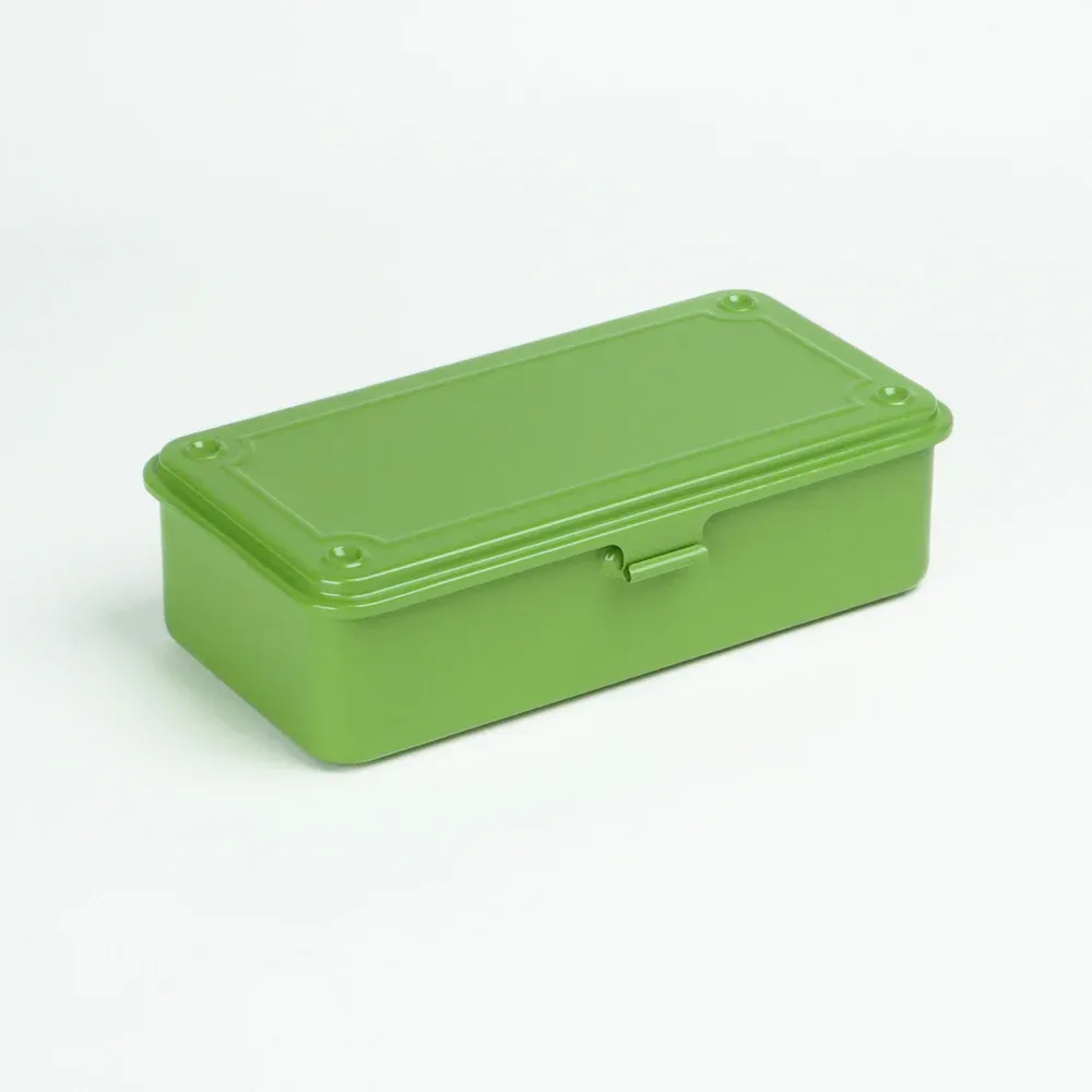 Toyo Steel Stackable Storage Box T-190 - Japanese Tea Green
