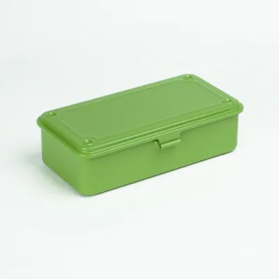 Toyo Steel Stackable Storage Box T-190 - Japanese Tea Green