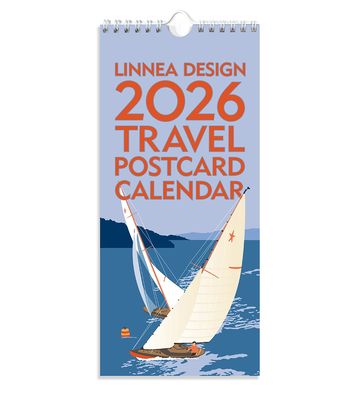 Linnea 2026 Travel Postcard Calendar