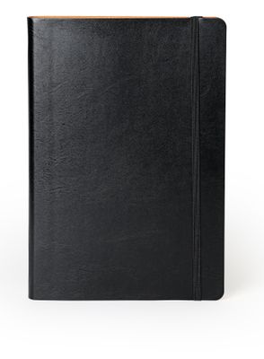 Fiorentina Bi-Color Notebook Black Lined