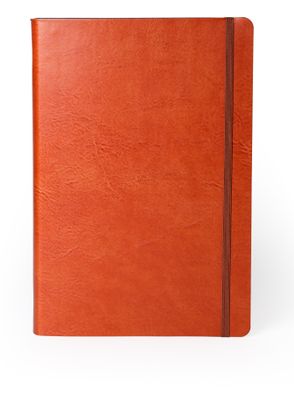Fiorentina Bi-Color Notebook Cognac Lined