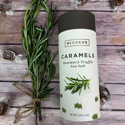 Rosemary Truffle Sea Salt Caramels - Sleeve 5.5oz
