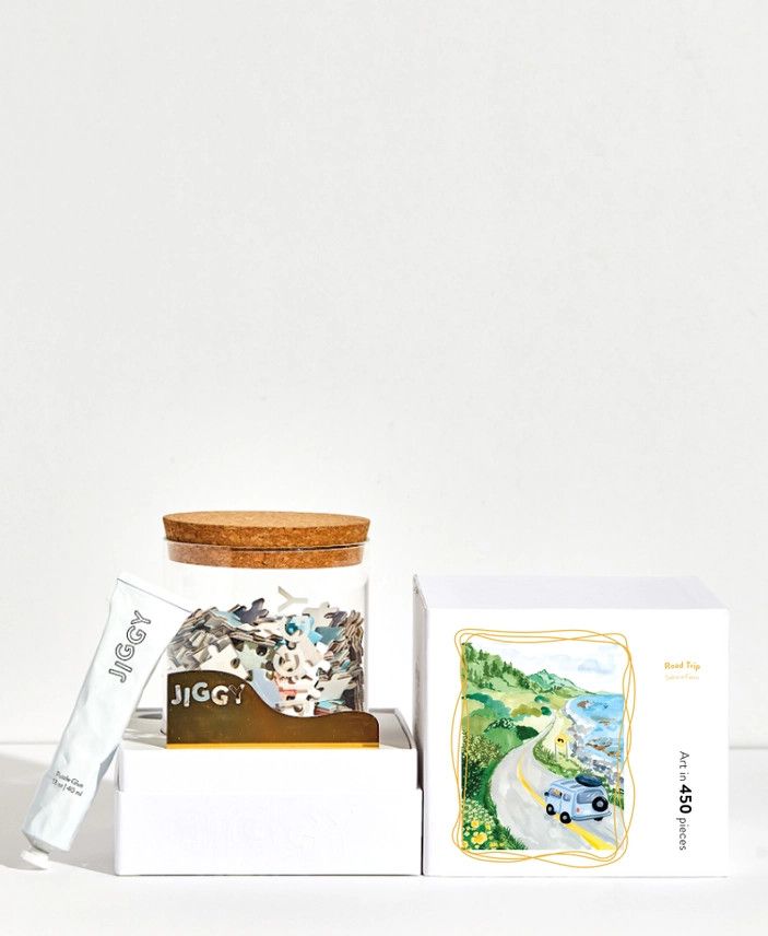 Road Trip by Sabrina Fenn 450-Piece Jigsaw Puzzle