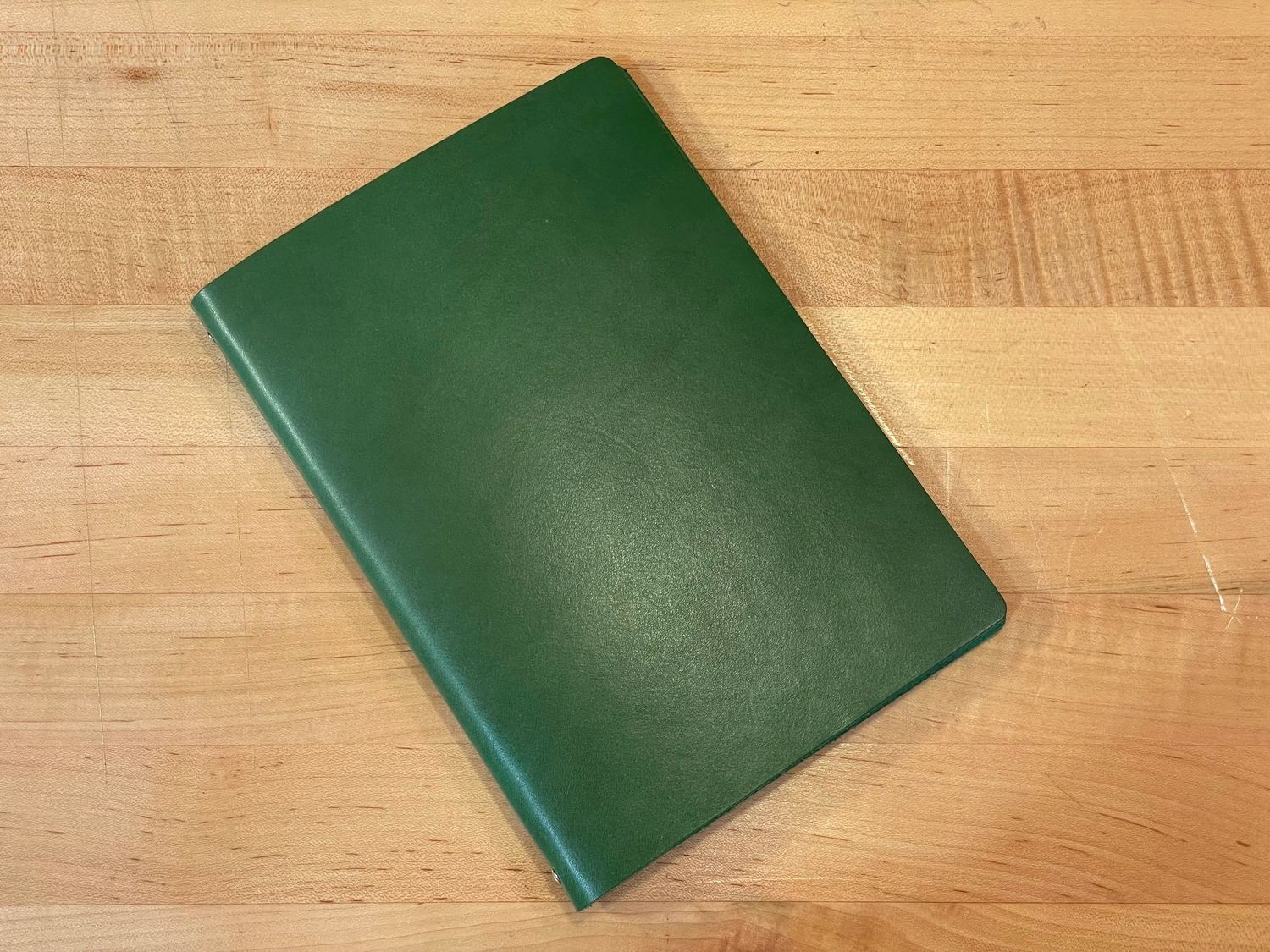 Goby Design A5 Leather Notebook - Avocado