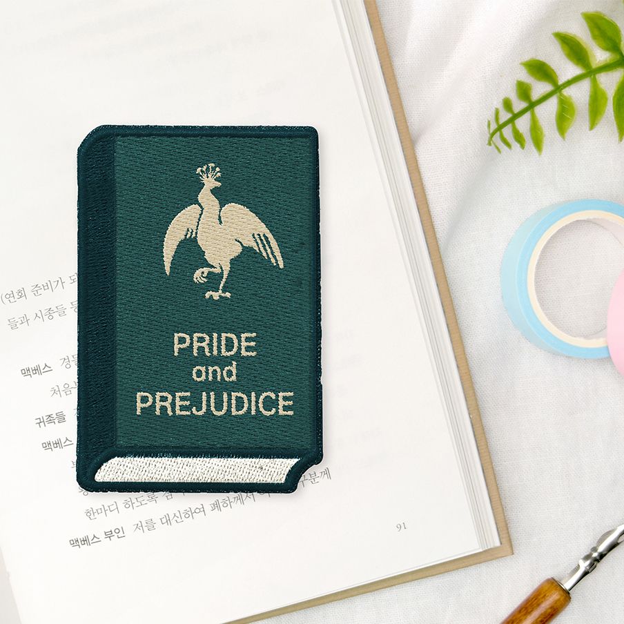 Wearingeul Embroidered Bookmark - Pride &amp; Prejudice