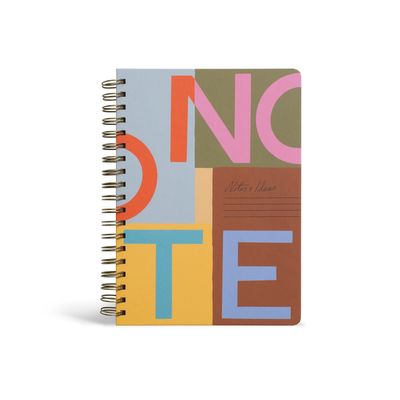 B5 Spiral Hardcover Notebook - Lined