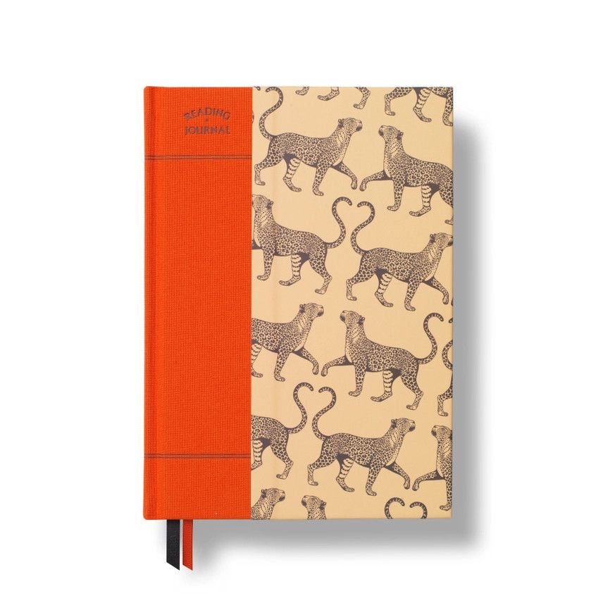 Tails &amp; Hearts Fabric Guided Reading Journal A5