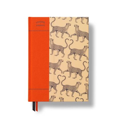 Tails &amp; Hearts Fabric Guided Reading Journal A5