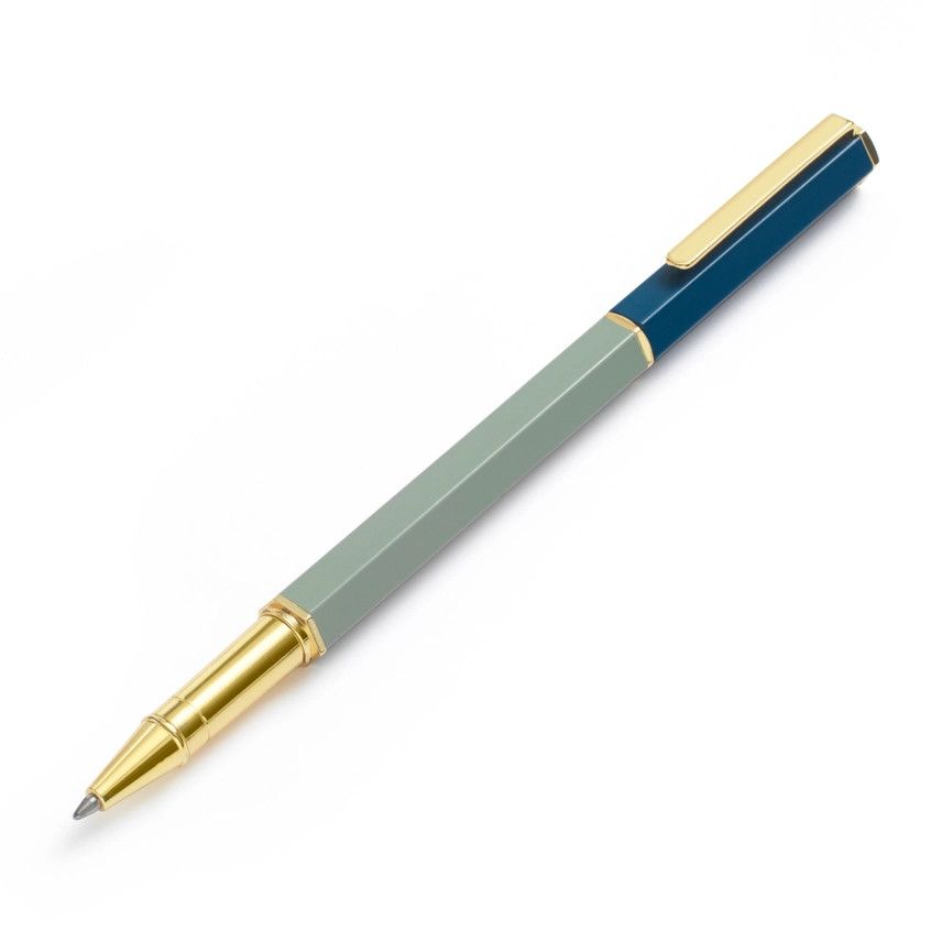 Green Rollerball Pen with Pen Clip