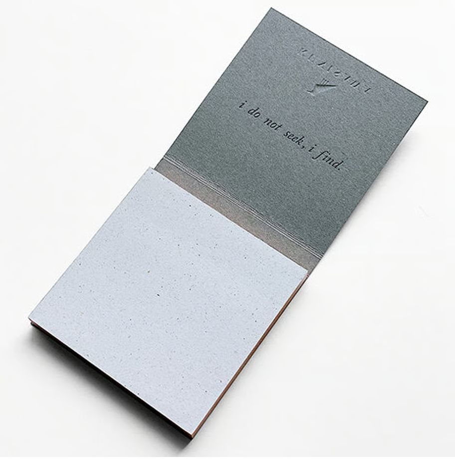 Kunisawa - Find Sticky Memo - Indigo