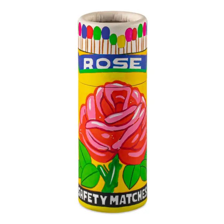 The Rose Cylinder Matchboxes