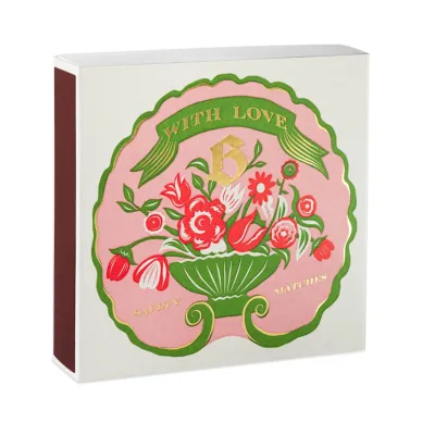 Archivist x Blumenhaus Square Safety Matches