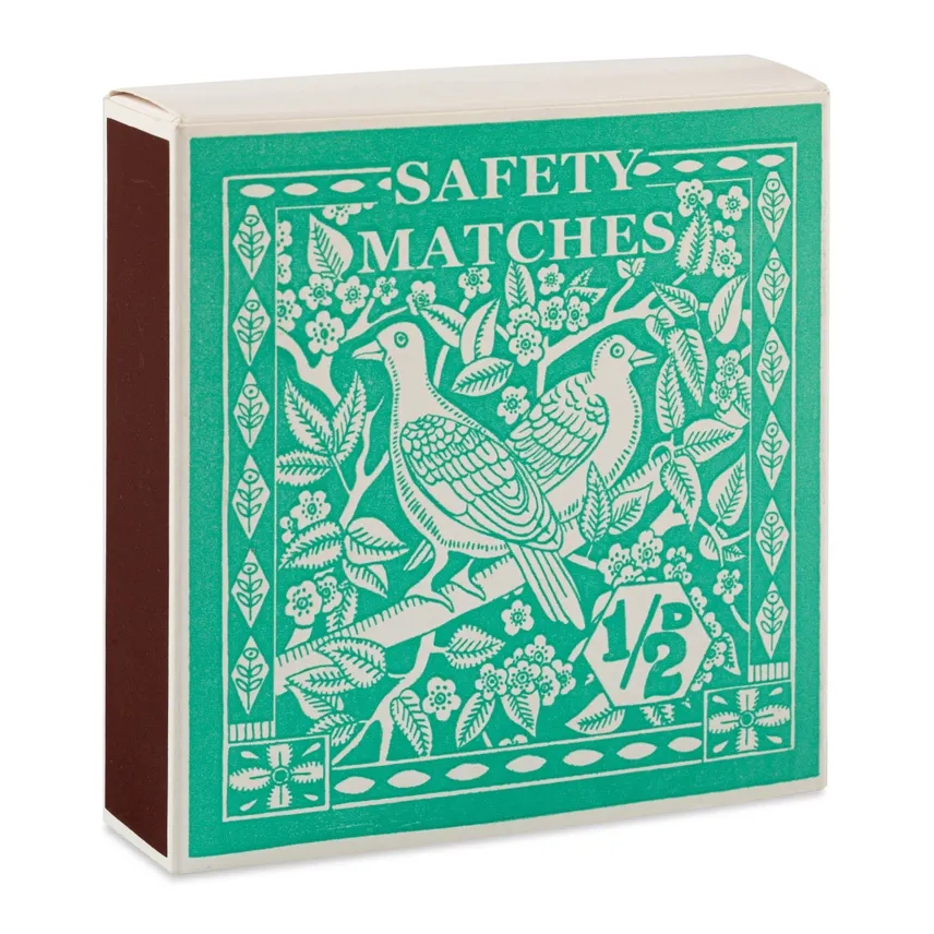 Birdy Stamp Square Safety Matches