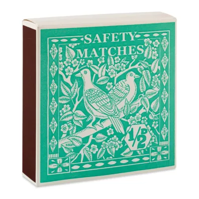 Birdy Stamp Square Safety Matches