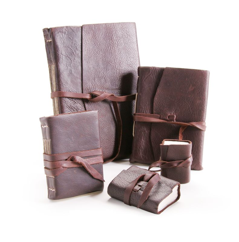Medieval Amalfi Dark Brown Leather Journal - 14 x 10