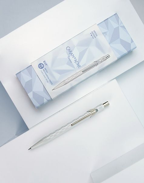 Caran d&#39;Ache - Alpine Frost 0.5m Mechanical Pencil - White