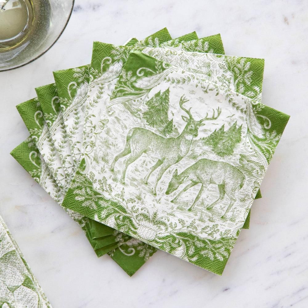 Fable Toile Cocktail Napkins