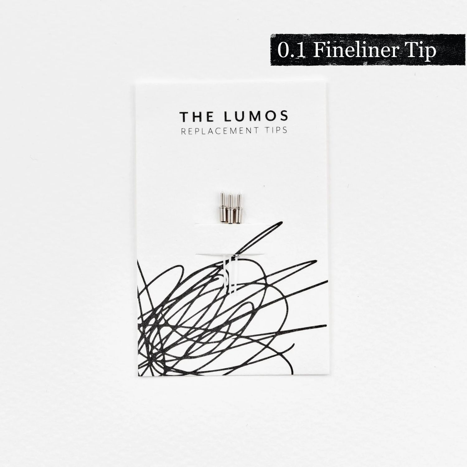Tom&#39;s Studio Lumos Tips - 0.1 Fineliner  (Pack of 3)