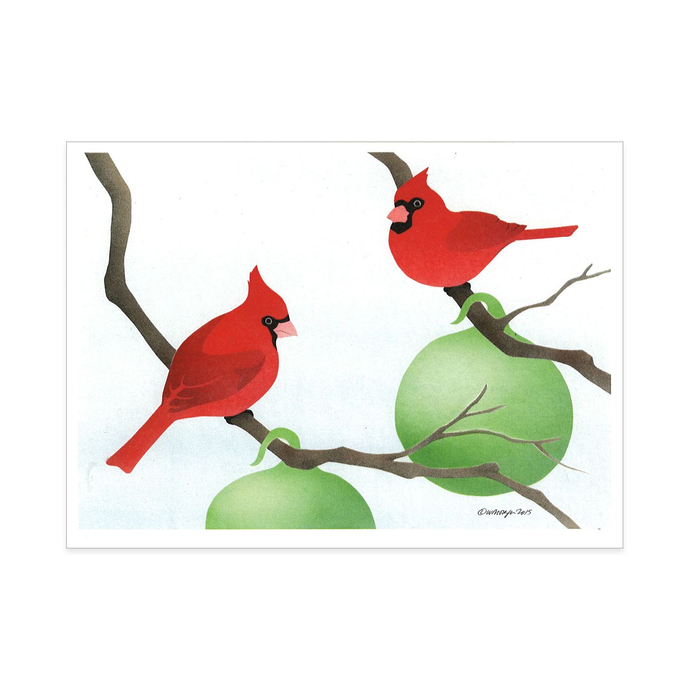 Northern Cardinal Holiday Cards (box of 10)