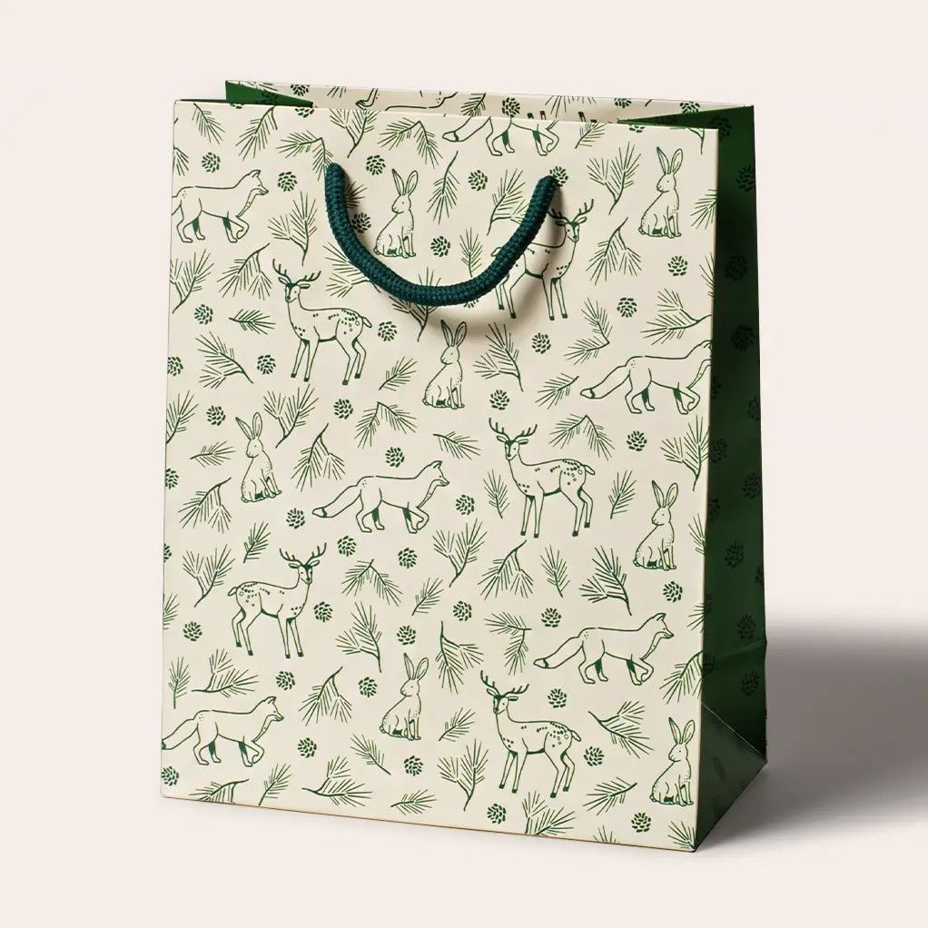 Forest Animals Medium Gift Bag