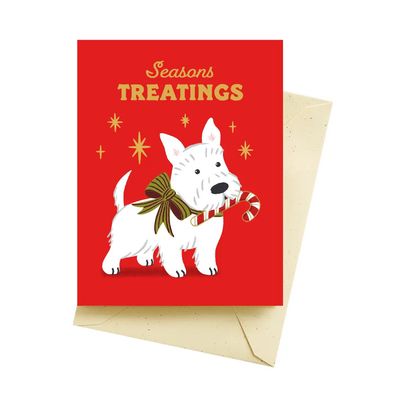 Terrier Treats Holiday Card
