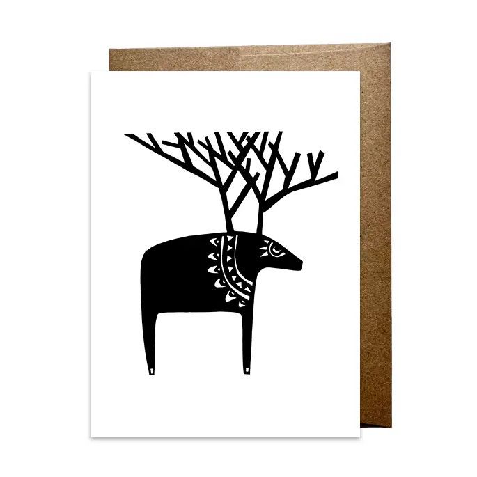 Reindeer Card