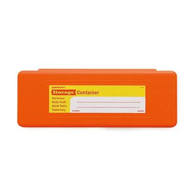 Storage Container Pen Case - Orange