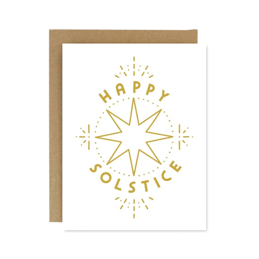 Happy Solstice Card
