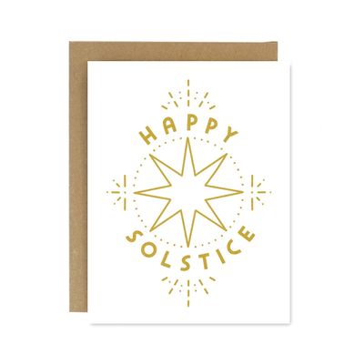 Happy Solstice Card